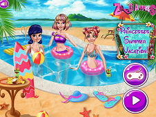 Princesses Summer Vacation Online