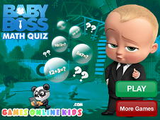 Boss Baby Math Quiz  Online