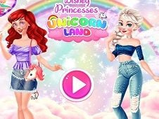 Disney Princesses Unicorn Land