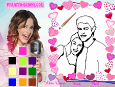 Violetta Coloring 2 Online