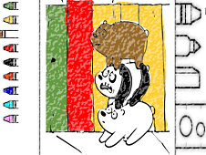 We Bare Bears Coloring Online