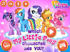 Which my Little Pony Character are you Online
