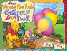 Winnie the Pooh Balloon Trail Online