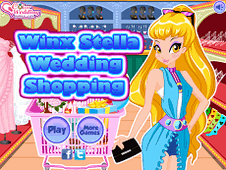 Winx Stella Wedding Shopping