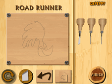 Wood Carving Road Runner  Online