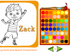 Zack and Quack Coloring