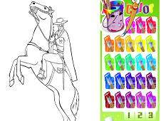 Zorro Coloring Online