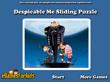 Despicable Me Sliding Puzzle