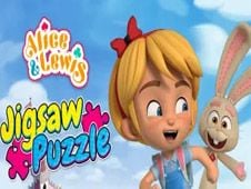 Alice and Lewis Jigsaw Puzzle