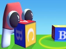 Alphabet Room Maze 3D Online