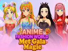 Anime Fashion World Met Gala Magic