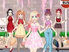 Anime Girls Dress Up Game Online