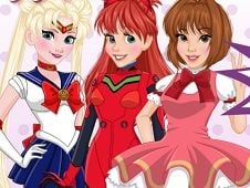 Anime Cosplay Princesses