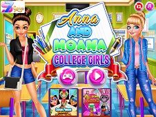 Anna and Moana College Girls Online