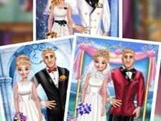 Anna and Kristoff Wedding Photo Online