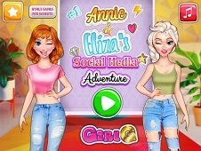 Annie and Eliza Social Media Adventure Online