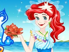 Ariel Wedding Dress Up