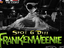 Frankenweenie Spot the 6 Differences Online