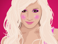 Ashley Tisdale Face Painting