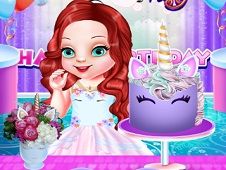 Baby Ariel Unicorn Birthday Party