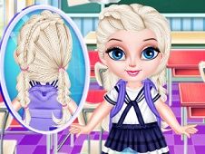 Baby Elsa School Haircuts