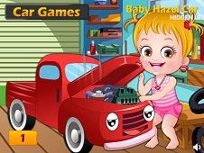 Baby Hazel Car Hidden Letters