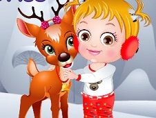 Baby Hazel Reindeer Surprise