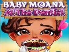 Baby Moana at the Dentist