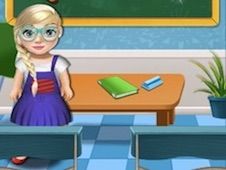 Baby Elsa School Decorate Online