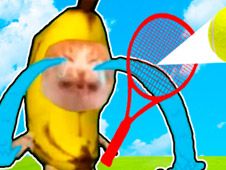 Banana Cat: Tennis Champion Online