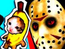 Banana Cat vs Jason