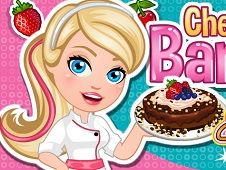 Chef Barbie Chocolate Cheesecake