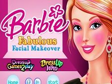 Barbie Fabulous Facial Makeover
