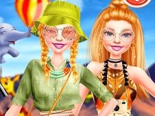 barbie safari game