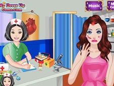 Barbie Face Injury