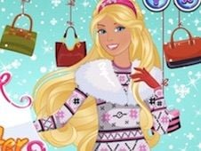 Barbie Gets Ready for Winter Online