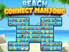 Beach Connect Mahjong