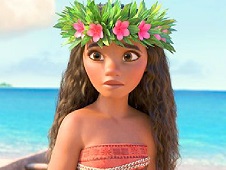 Beautiful Moana Puzzle Online