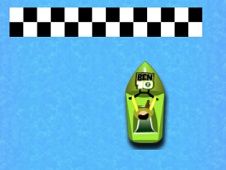 Ben 10 Boat Racing