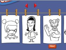 Between the Lions Coloring Pages