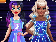 BFF Neon Fashion Dress Up Online