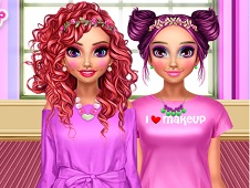 Bff Pink Makeover - Girl Games