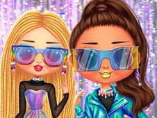 BFFs Holographic Futuristic Fashion