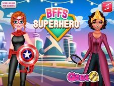 BFFs Superhero Dress Up Online