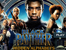 Black Panther Hdden Alphabets