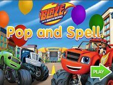 Blaze and the Monster Machines Pop and Spell Online