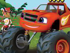 Blaze and the Monster Machines Word Train