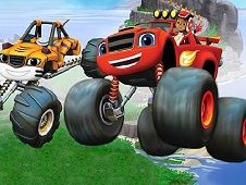 Blaze Monster Truck Hidden Stars Online