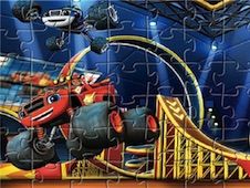 Blaze at the Show Puzzle Online