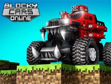 Blocky Cars Online Online